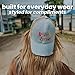 KATYDID Barn Hair Don’t Care Baseball Cap - Trucker Hat for Women - Stylish Cute Sun Hat (Grey/Silver)