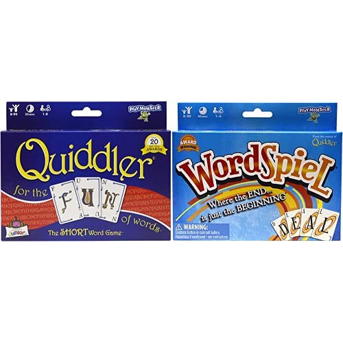 Quiddler and WordSpiel Bundle