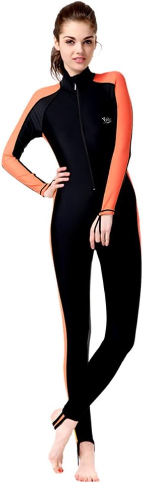 BIKMAN Snorkeling Swim Surf Wet Suit One Piece Swimsuit Sun Protection Plus Size Swimwear
