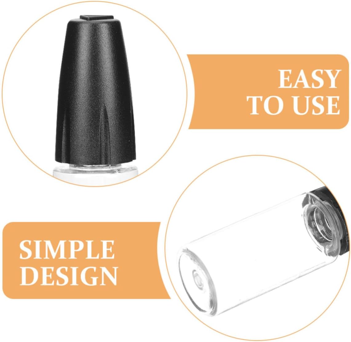 10ml Pet Needle Tip Bottle Dispenser 10pcs Pack Small Bottles with Fine Needle Tips for Precision Dispensing and Convenient Use in Lab or Craft Applications