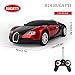 Vinie Remote Control Car for Boys, RC Cars Bugatti Veyron, 1:24 Scale Officially Licensed Kids Toys, Drift Car with Cool Led Lights, 4 5 6 7 8 9 10 11 12 Year Old Boy Birthday Gift (Red)