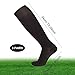 TSHAOUN 3 Pairs Black Kids Football Socks, Football Socks Sports Socks Rugby Socks Long Breathable Socks for Running, Hockey, Football, Rugby, Training, for Boys Girls Aged 5-12 Years (Black) TSHAOUN 3 Pairs Black Kids Football Socks, Football Socks Sports Socks Rugby Socks Long Breathable Socks for Running, Hockey, Football, Rugby, Training, for Boys Girls Aged 5-12 Years (Black)