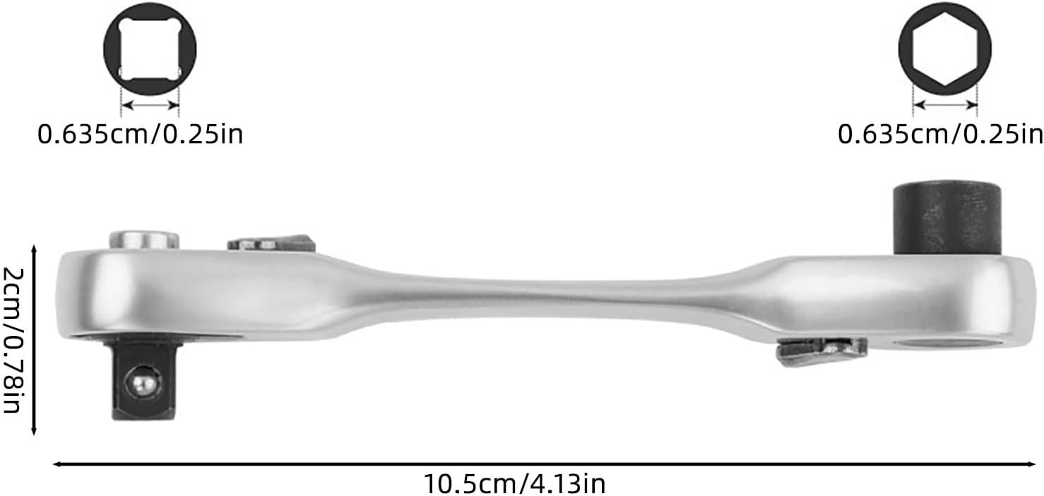 Adjustable Wrench, Chrome Plated Heavy Duty Pipe Wrench, Professional Plumbing Tool with Ergonomic Handle