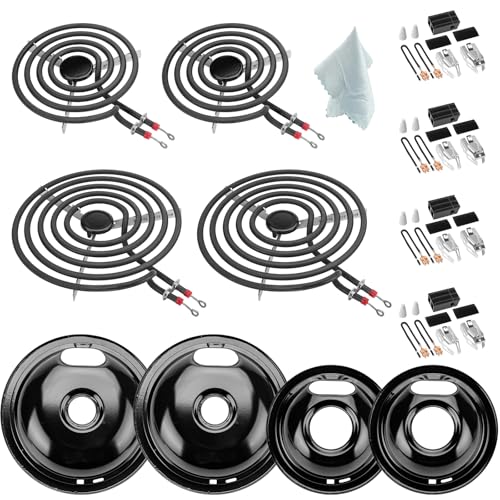 W10290350 W10290353 Porcelain Burner Drip Pans & MP22YA