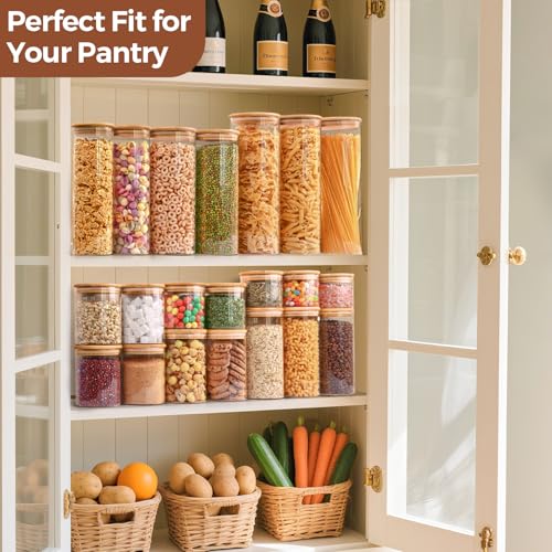 ComSaf Glass Storage Containers with Lids