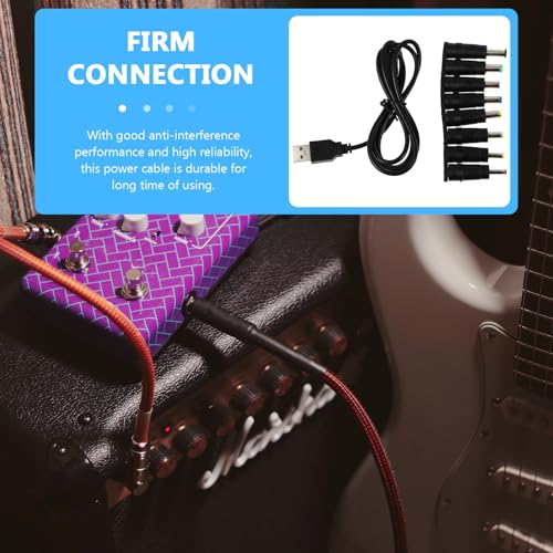 Cable USB para cámara adaptador multipropósito de plástico negro en estudio 4