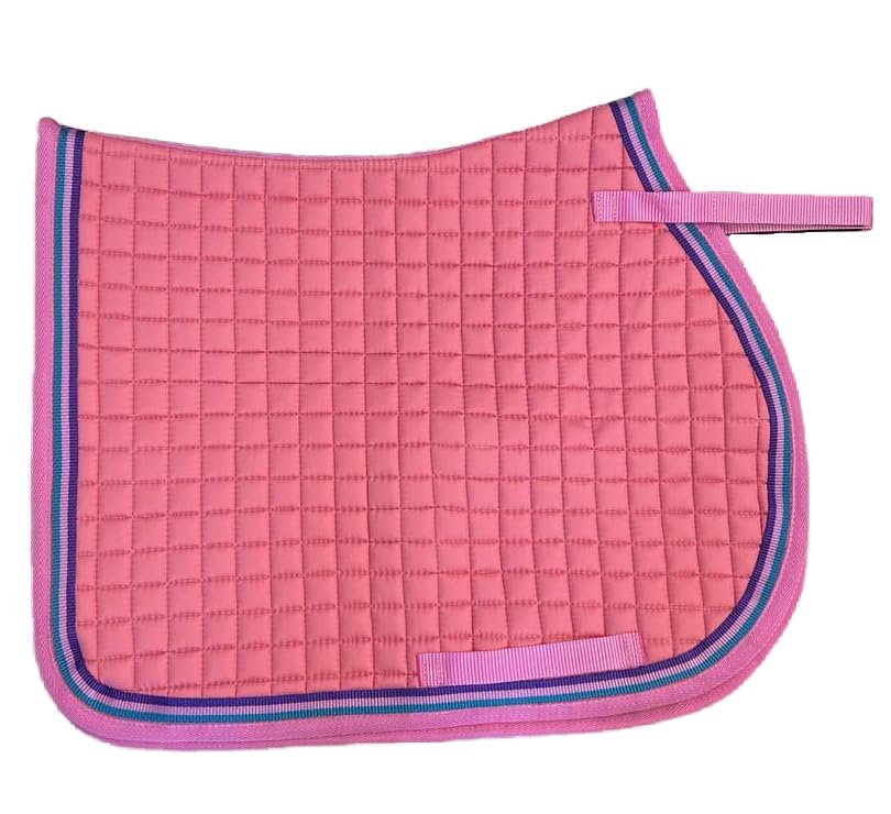 Lussoro Wool Straight Top Saddle Pad 1.5 inch Thick, 32-inch x 34-inch