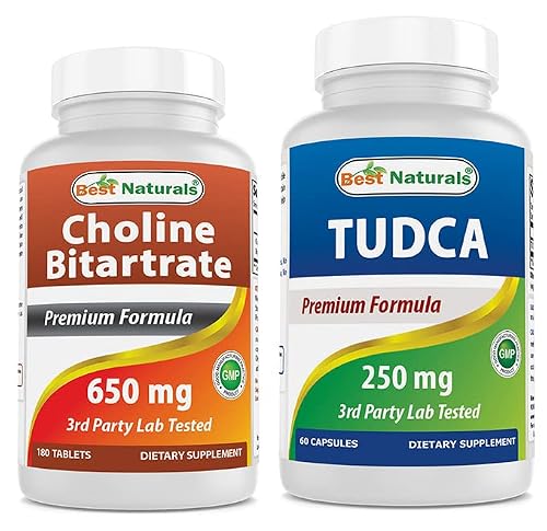 Best Naturals Choline Bitartrate 650 Mg & Tudca 250Mg #TOP27