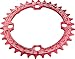 Race Face 104mm Single Chain Ring, Red, 34T 9/10/11 Speed