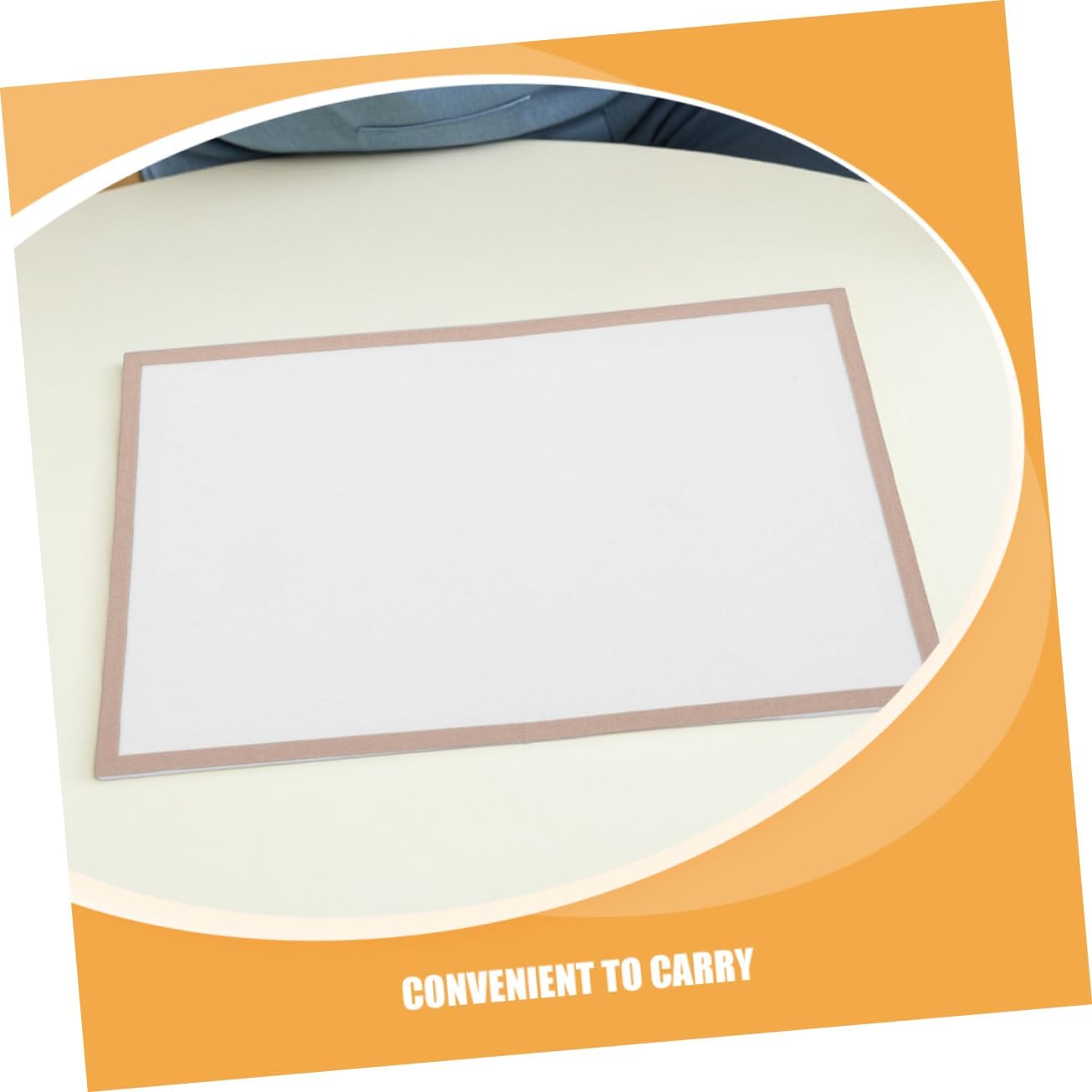 Puzzle Mat Folding Puzzle Board Frame Slip Storage Tray Portable Display Board