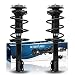 Front - Both (2) Brand New Front Driver and Passenger Side Complete Strut & Spring Assembly fits 2003-08 Toyota Corolla - Front