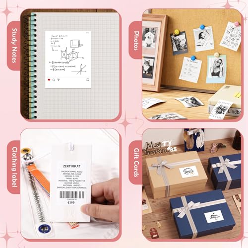Papier d'impression thermique B21 Pro pour notes et mémos créatifs