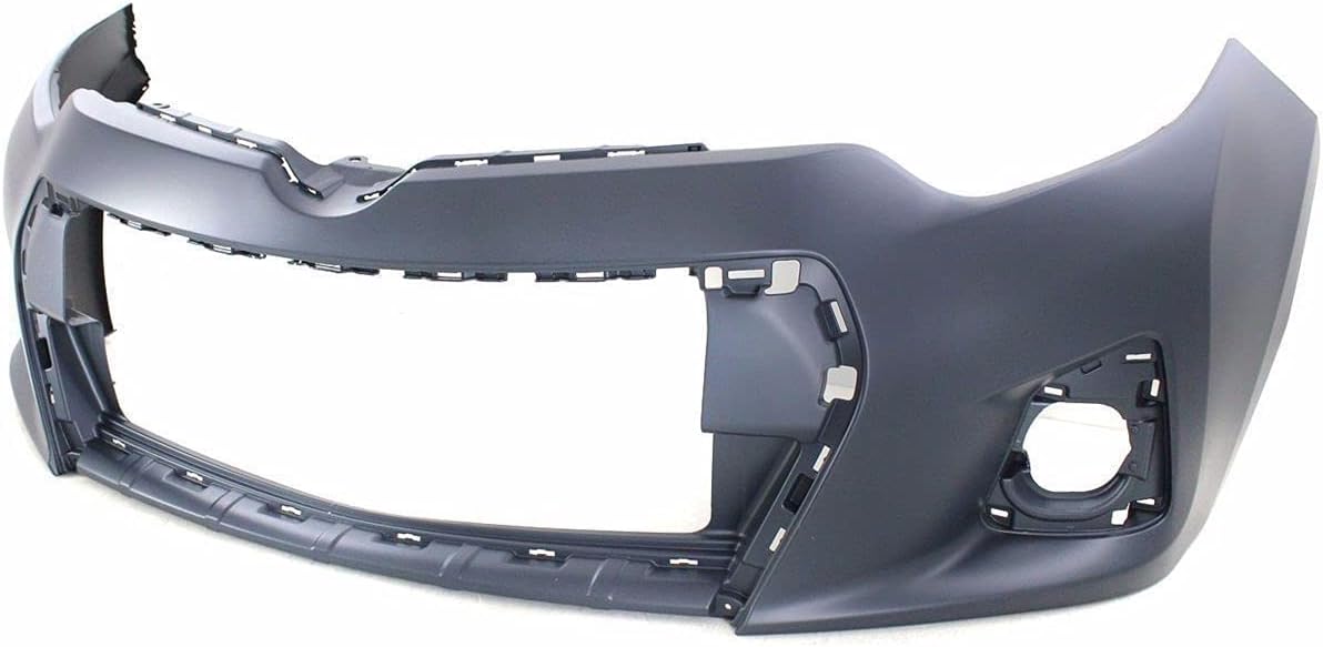 BUMPERS THAT DELIVER - Primered, Front Bumper Cover Fascia Compatible with 2014 2015 2016 Toyota Corolla S/SE Sedan 14 15 16, TO1000400