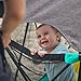 Summer Infant Pop ‘N Play Deluxe Ultimate Playard, Aqua Splash - Full Coverage Indoor/Outdoor Portable Play Pen with Fast, Easy and Compact Fold