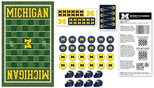 MasterPieces Juego de Damas Michigan Wolverines NCAA miniatura 2