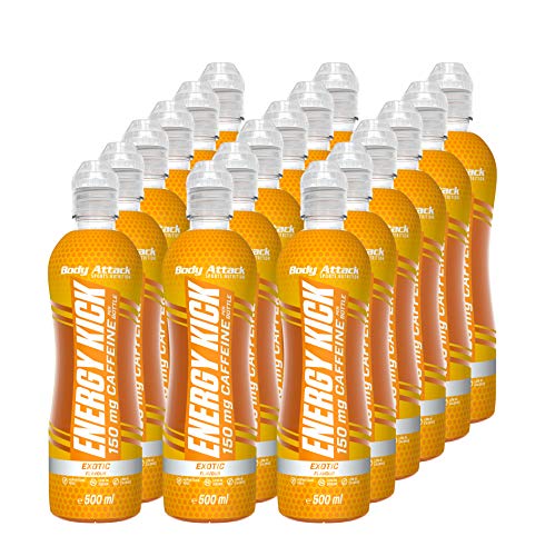 Body Attack Energy Kick, 18er Pack (18 x 500 ml) Exotic