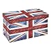 Produktbild Inter Link Faltbox, Groß, Polyurethan, MDF, Union Jack, 76 x 38 x 38 cm, 1 Einheiten