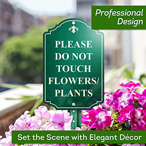 Custom Sign, Customized For Outdoor/Indoor Use, Personalized Designer Style Sign, 8X12 Inch, 24 Colors, Rust-Free Thick Alumabond - Made By: My Sign Center, Usa (Florolex Ii - Contour) #TOP1