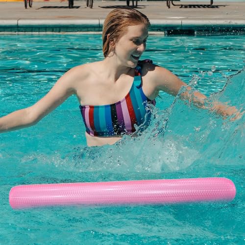 Makaron Basenowy | Pływaki Basenowe Gry Wodne | Pływak Wypornościowy PVC - Dla Kobiet Mężczyzn Dorosłych Lato Plaża Wakacje Na Zewnątrz Ośrodek Jezioro Rzeka Podwórko Park Wodny