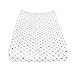 Burt's Bees Baby Print Jersey Changing Pad Cover, Star, 16" x 32"