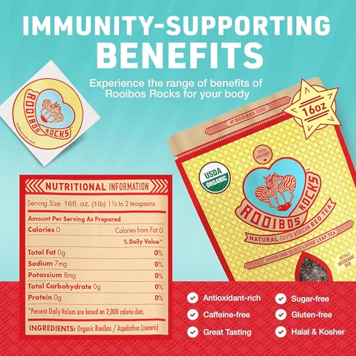 ROOIBOS ROCKS Organic Rooibos Tea