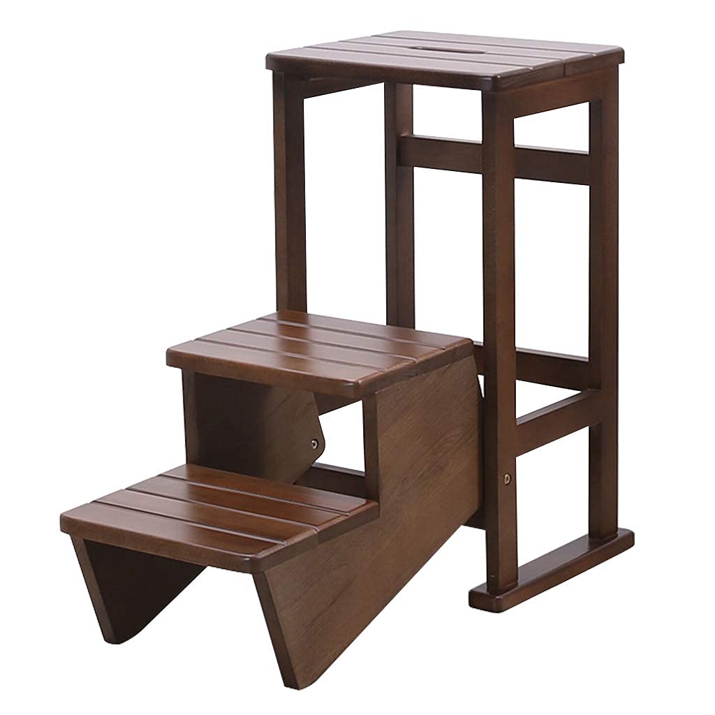 Changer le banc à chaussures avec cet escabeau en bois pliant 3 marches
