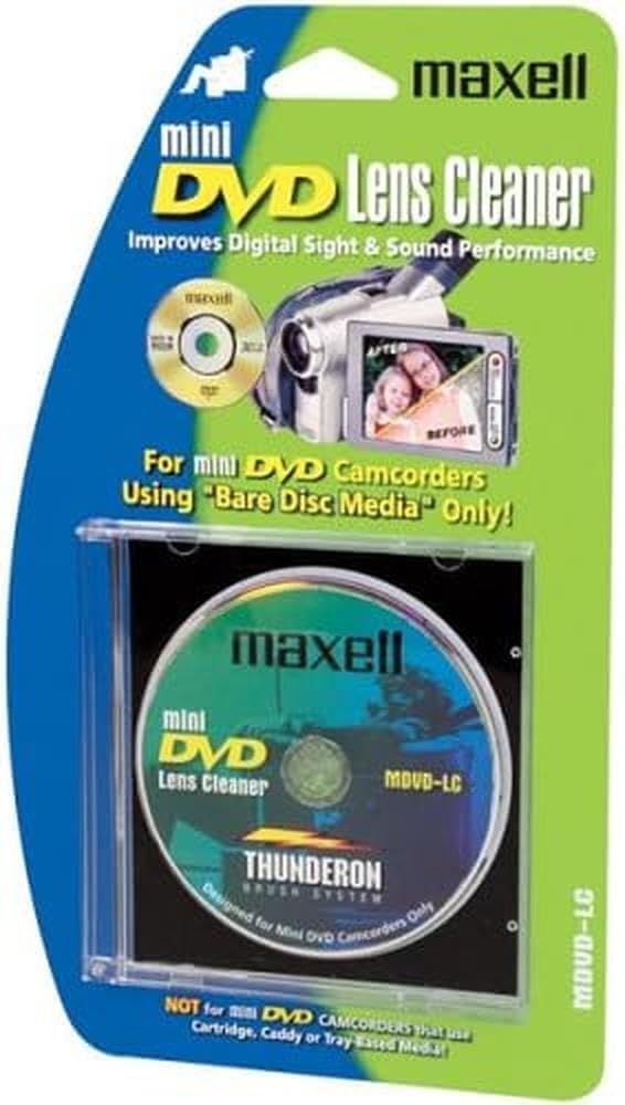 Maxell Lens Cleaner (MVDV-LC) (MDVD-LC) : Dvd Cd Lens Cleaners : Electronics