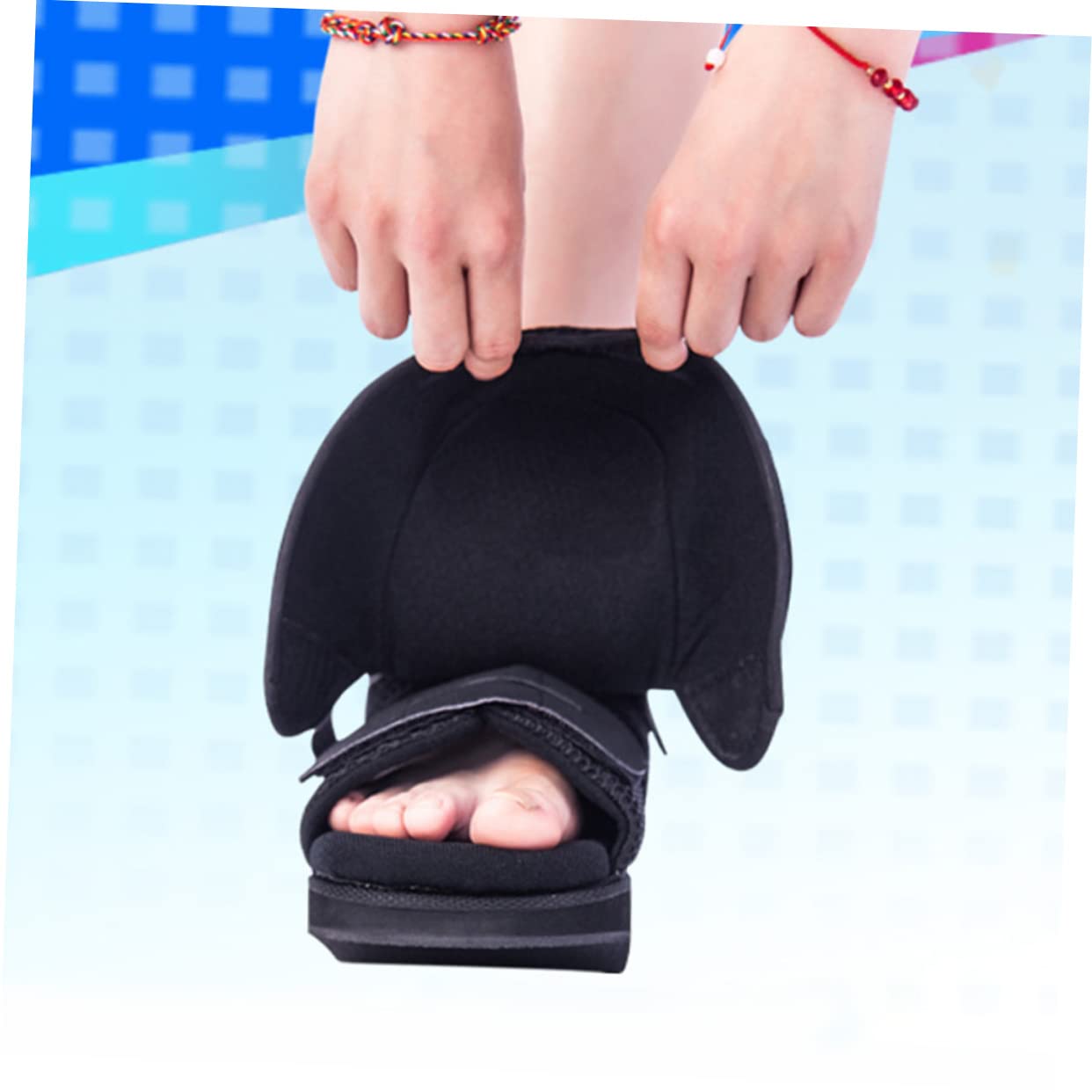 Postoperative Foot Decompression Shoe Adjustable Walking Boot for Toe Fractures Comfortable Medical Cast Boot for Recovery Xl