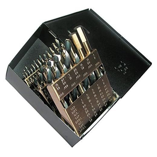 Viking Drill and Tool by Norseman 66480 SPM-29 Type 250-UB 135 Degree Split Point Magnum Sup Premium Mechanical Drill Set (29 Piece)