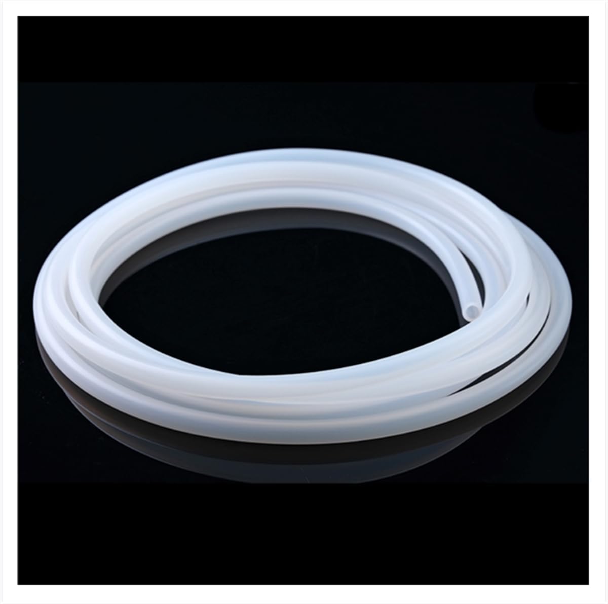 Silicone Tube Flexible Silicone Rubber Tubing Water Air Hose Pipe Translucent Length 20m,Inner Diameter 5mm,5mmx9mm