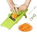 Valuetools Adjustable French Fry Cutter - Mandoline Silcer for Cheese, Onion, Potato Chips, Lemon with Cleaning Brush and Vegetable Peeler