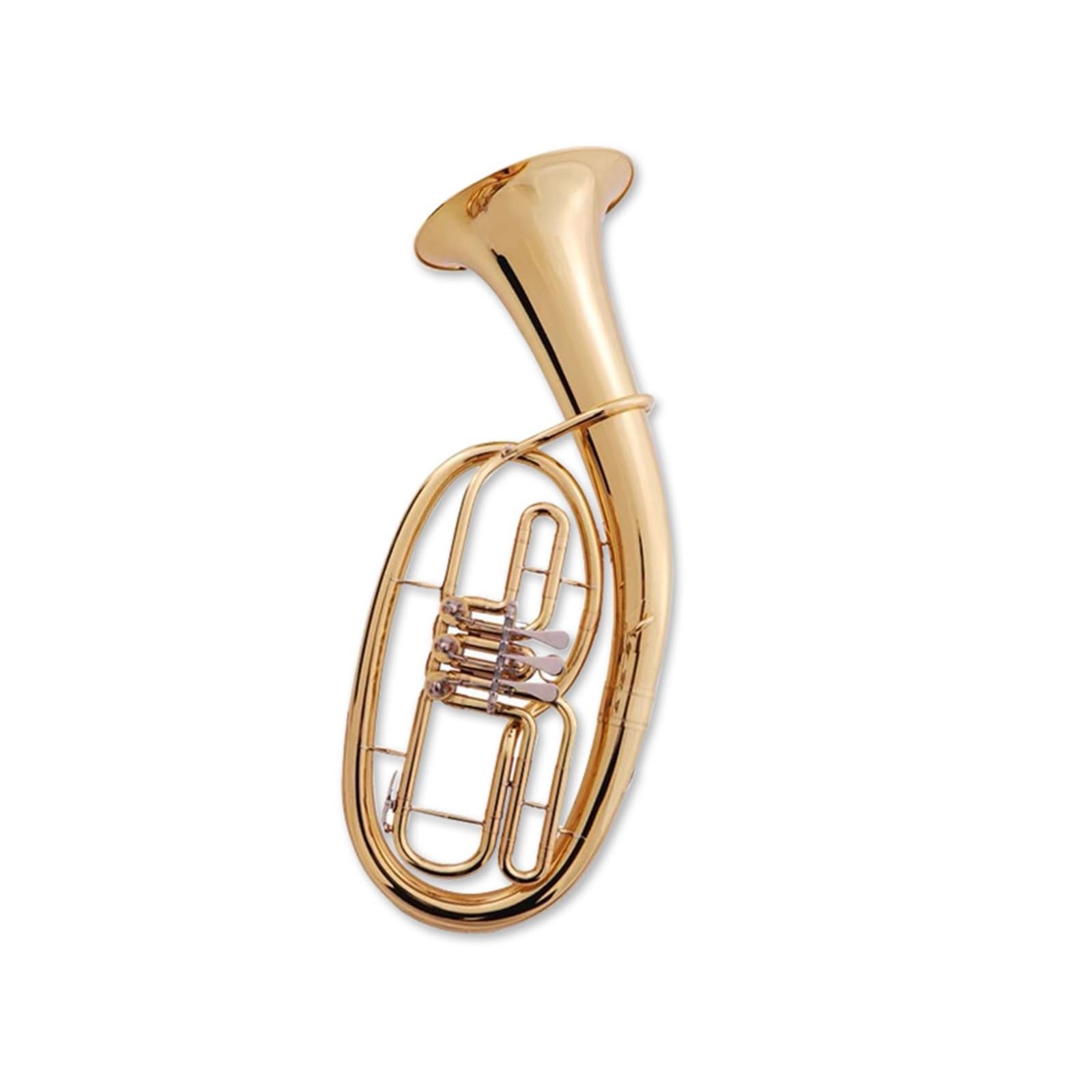 Instrumentów Dętych Eufonium Instrument Eufonium Tenorowe Z Trzema Lub Czterema Płaskimi Klawiszami W Tonacji H Dur Dla Początkujących(3/4)