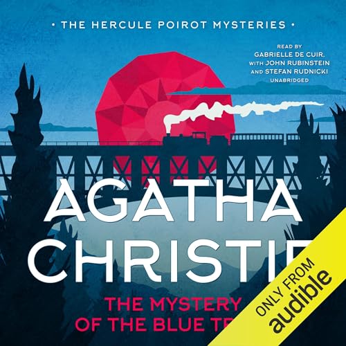 The Mystery of the Blue Train Audiolibro Por Agatha Christie arte de portada