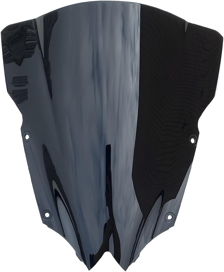 Wind Block Deflector Windshield Double Bubble Windscreen Compatible with Yamaha YZF R6 2008-2016