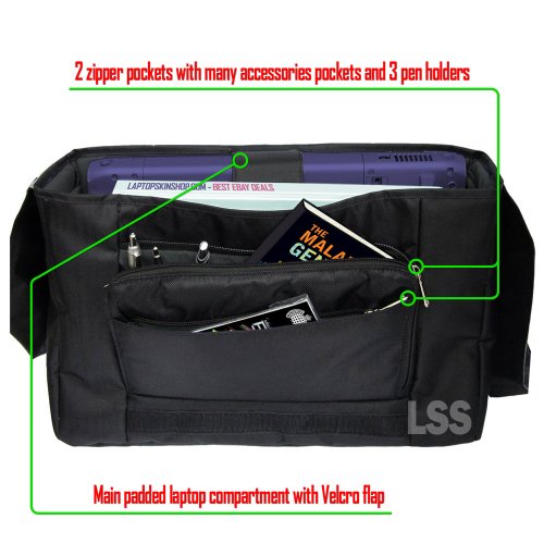 Bolso tipo maletín acolchado para laptop 15.6" miniatura 2
