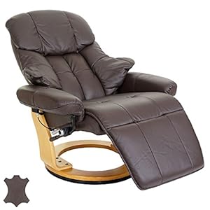 Robas Lund Relaxsessel Calgary 2 Leder braun 64021BN5