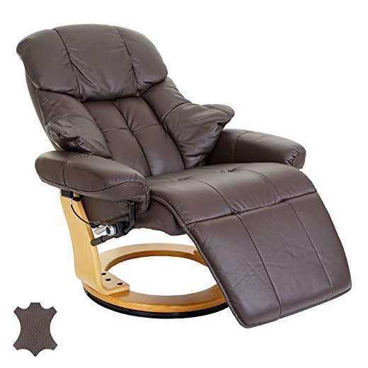 Robas Lund Relaxsessel Calgary 2 Leder braun 64021BN5