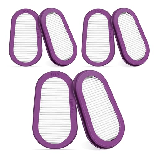 6 Pack P100 Respirator Replacement Filters SPR321 Compatible with GVS Elipse SPR451 S/M, SPR457 M/L, SPR449 S/M, SPR456 M/L Half Mask Respirators - Welding & Dust Respirator Filter