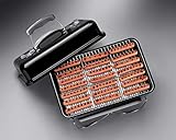 Weber Go-Anywhere Charcoal BBQ/Portable Grill with Folding Legs, Compact Design for Camping & Picnics, Durable Enamel, Precise Airflow Control, 42 x 26 cm Cooking Area, Black - Image 14