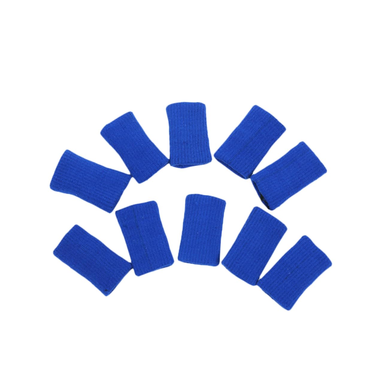 BUTIFULSIC Finger Braces Support Nylon Elastic Protector Practical Sports Sleeves Hand Brace for Volleyball Badminton (Yellow)