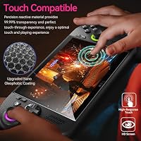ivoler 3 Stücke Panzerglas für ROG Xbox Ally/ROG Xbox Ally X Handheld 2025, 9H Härte Schutzfolie, HD Klar, Anti-Kratzer, Bläschenfrei – Ansicht 6