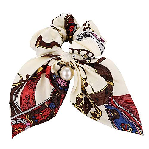 SANDIN 2 piezas diadema con nudo butterfiy Diadema con estampado retro Diadema para mujer Cintas para el pelo para mujer Diadema estampada para mujer Nias Diadema para nia White