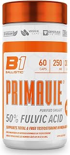 PrimaVie Ballistic Supps Fulvic Acid Supplement, Increase Testosterone for Men