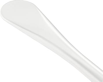 Matfer Bourgeat Exoglass High Temperature Spoonula, 9 7/8 - Spatula for Mixing, Baking & Scraping