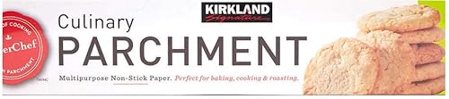 Papel para hornear antiadherente Kirkland Signature, 205 pies cuadrados cuadrados., Transparente