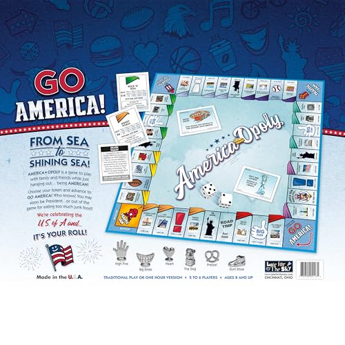 Juego de mesa Late for the Sky America-Opoly miniatura 4