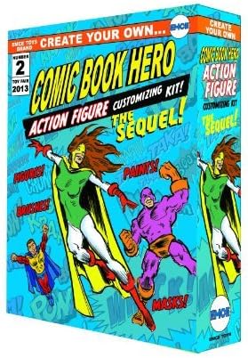 Spherewerx Create Your Own Comic Book Hero Customizing Kit The Sequel Action Figure by Spherewerx