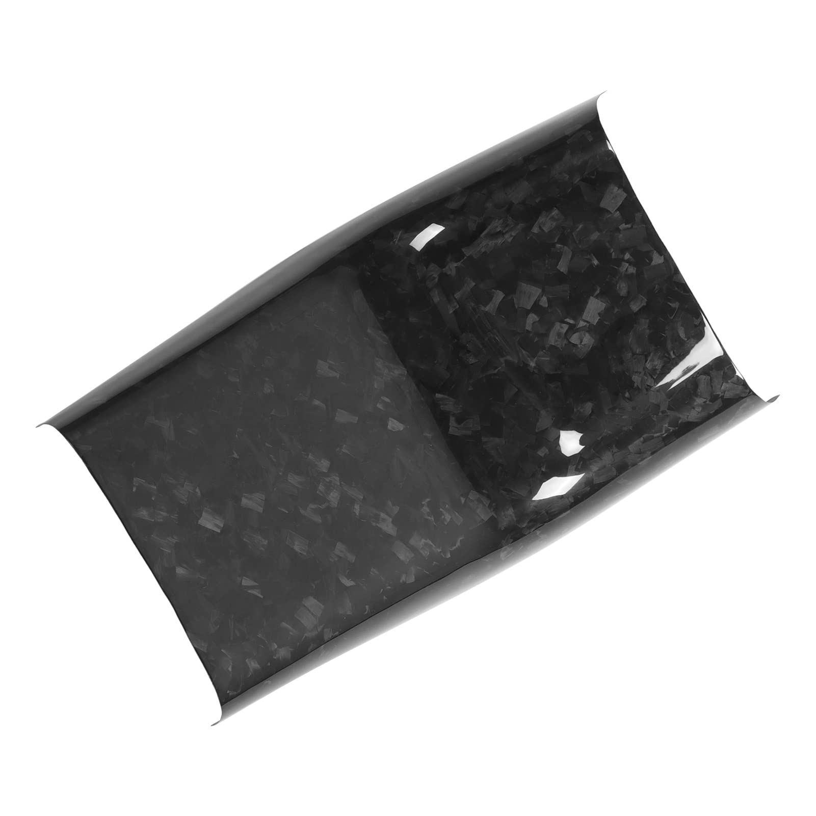 Trockene Carbonfaser-Abdeckung für 2018-2021, Marmoroptik | Originale Passform, Klebeinstallation ohne Bohren, - und kratzfest, für Konsole und Lüftungsgitter.