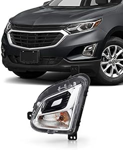 AKKON - Fits 2018 2019 2020 2021 Chevy Equinox [Halogen Type] Bumper Parking Lamp Fog Light Driver Left Side Replacement