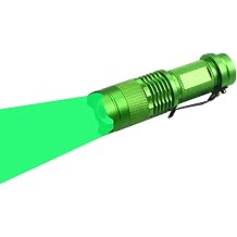 Scalable LED Long Range Green Beam Flashlight, 3 Mode Green LED Flashlight Torch for Night Detection & Greenhouse